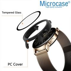 Microcase Huawei Watch GT 3 42 mm Ekran Korumalı Sert Slim Rubber Kılıf - Yeşil