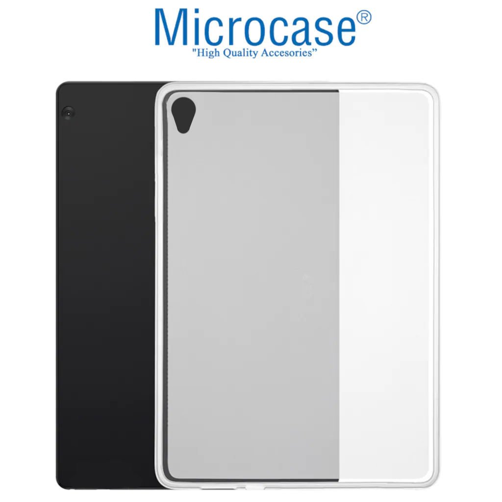 Microcase Lenovo Tab M10 HD 10.1 TB-X306F Silikon Soft Kılıf Şeffaf