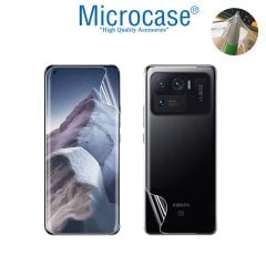 Microcase Xiaomi Mi 11 Ultra Full Ön Arka Kaplama TPU Soft Koruma Filmi
