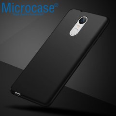 Microcase Alcatel 3 Premium Matte Silikon Kılıf + Ekran Koruma