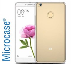 Microcase Xiaomi Mi Max 2 İnce Silikon Kılıf + Tam Kaplayan Cam