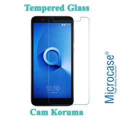 Microcase Alcatel 3 Tempered Glass Cam Ekran Koruyucu