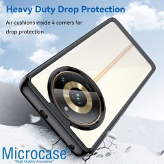 Microcase Realme 11 Pro 5G / 11 Pro Plus 5G Shield Serisi Darbeye Dayanıklı Yarı Esnek Plastik TPU Kılıf - AL8100
