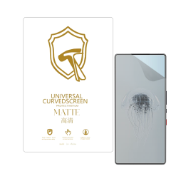 Microcase ZTE Nubia Red Magic 10 Pro ile Uyumlu Tpu Nano Mat Ekran Koruma Filmi EKM107