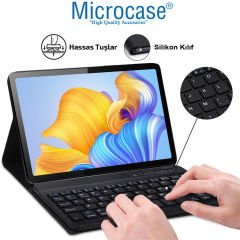 Microcase Honor Pad 8 12 inch Tablet Bluetooth Klavye ve Mouse + Standlı Kılıf - BKK6