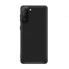 Microcase Samsung Galaxy S21 Premium Matte Silikon Kılıf - Siyah