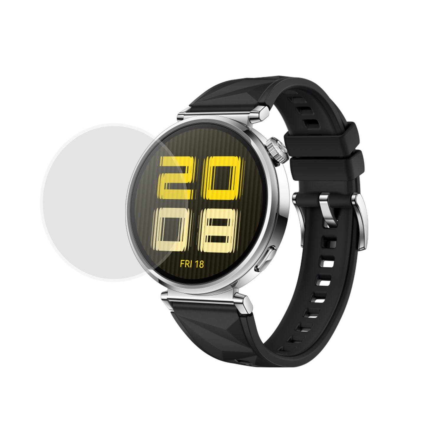 Microcase Huawei Watch Gt 5 41mm  için TPU Ekran Koruma Filmi - Şeffaf AL3384