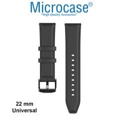 Microcase Amazfit GTR 2 47mm - GTR 2E 47mm - GTR 47mm için Tokalı Deri Kordon Kayış - KY87