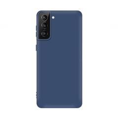 Microcase Samsung Galaxy S21 Premium Matte Silikon Kılıf - Lacivert