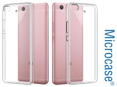 Microcase Xiaomi Mi 5S İnce Silikon Kılıf + Tam Kaplayan Cam