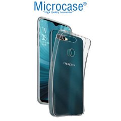 Microcase Oppo A5S Ultra İnce 0.2 mm Soft Silikon Kılıf - Şeffaf