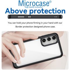 Microcase Samsung Galaxy S23 FE Shield Serisi Darbeye Dayanıklı Yarı Esnek Plastik TPU Kılıf - AL8100