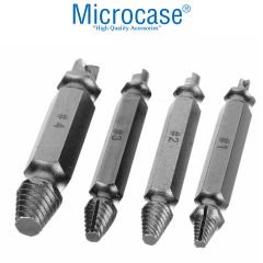 Microcase Hasar Görmüş Vida Çıkarma Seti 4lü Vida Sökücü - AL3079