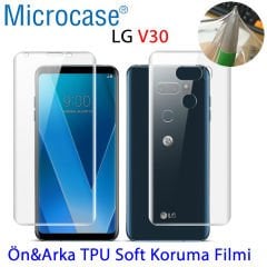 LG V30 Full Ön Arka Kaplama TPU Soft Koruma Filmi