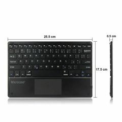 Microcase xiaomi pad 6 / pad 6 pro 11 inch Tablet Bluetooth Touchpad Klavye 25 cm (TR Sticker) + Tablet Standı - AL2758
