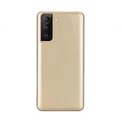 Microcase Samsung Galaxy S21 Premium Matte Silikon Kılıf - Gold