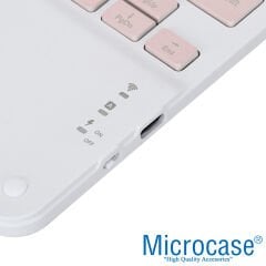 Microcase Tablet ve Telefonlar için Şarjlı Touchpadli Türkçe Bluetooth Klavye - AL2724