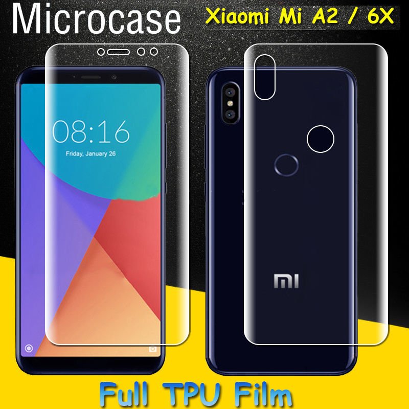 Xiaomi Mi A2 (6X) Full Ön Arka Kaplama TPU Soft Koruma Filmi