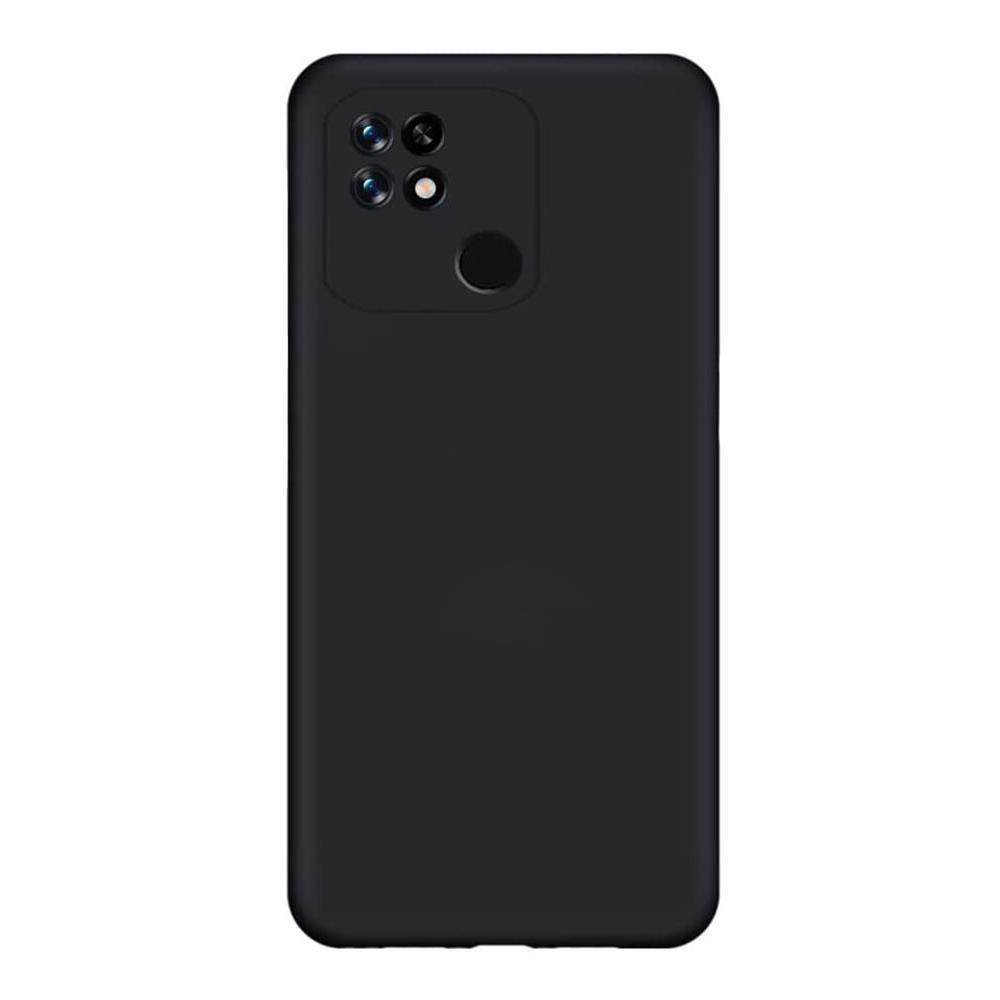 Microcase Xiaomi Redmi 10C Matte Serisi Silikon TPU Kılıf - Siyah