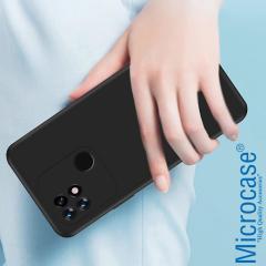 Microcase Xiaomi Redmi 10C Matte Serisi Silikon TPU Kılıf - Siyah