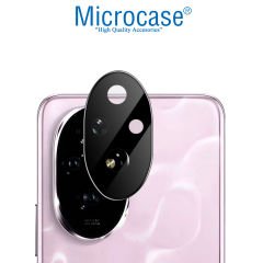 Microcase Honor 200 Uyumlu Kamera Lens Koruma Halkası - Kapalı Tasarım -Siyah AL3401