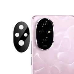 Microcase Honor 200 Uyumlu Kamera Lens Koruma Halkası - Kapalı Tasarım -Siyah AL3401