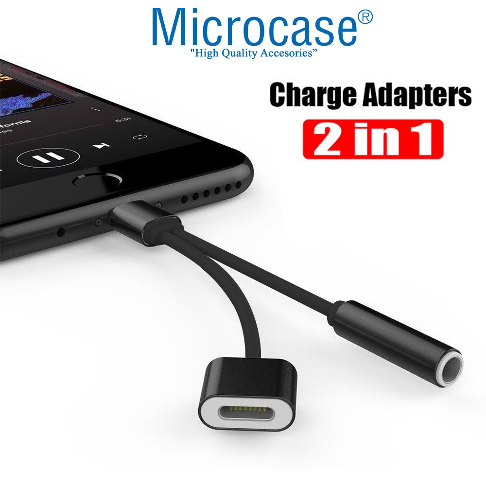 İphone Lightning Splitter Şarj ve Kulaklık Çevirici Model IKD103
