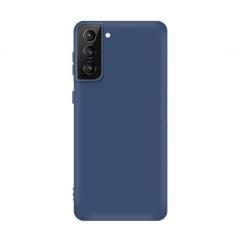 Microcase Samsung Galaxy S21 Plus Premium Matte Silikon Kılıf - Lacivert
