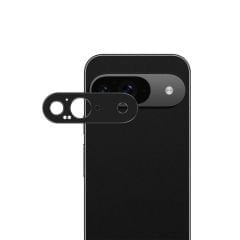 Microcase Google Pixel 9  Uyumlu Kamera Lens Koruma Halkası - Kapalı Tasarım -Siyah AL3401