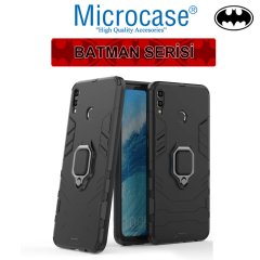 Huawei Honor 8X Max Batman Serisi Yüzük Standlı Kılıf + CAM (SEÇENEKLİ)