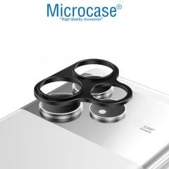 Microcase Realme GT6T /GT6/GT NEO6 SE  Uyumlu Kamera Lens Koruma Halkası - Kapalı Tasarım -Siyah AL3401