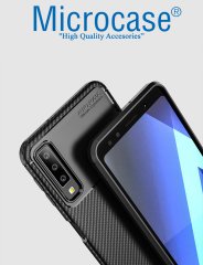 Samsung Galaxy A7 2018 Maxy Serisi Silikon Kılıf + CAM (SEÇİN)
