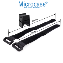 Microcase Çift Yönlü Çok Amaçlı Kullanım Başlık Cırtlı Tutucu - AL5179