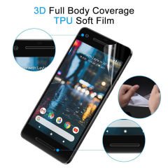 Google Pixel 2 Full Kaplama Ekran Koruma TPU Soft Film