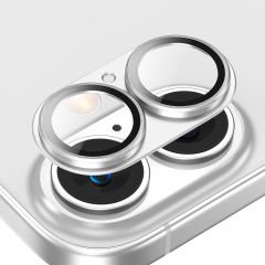 Microcase Iphone 16/16 Plus  Kamera Camı Lens Koruyucu Halka Set - AL3130