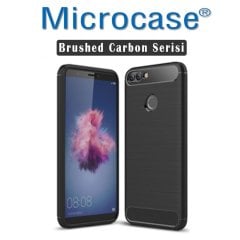 Microcase Huawei P Smart Brushed Silikon TPU Kılıf+Tam Kaplar