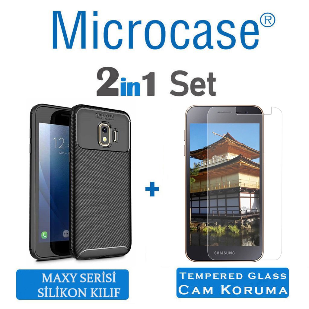 Samsung Galaxy J2 Core Maxy Serisi Silikon Kılıf + CAM (SEÇİN)