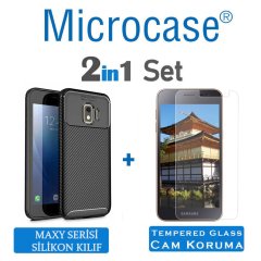 Samsung Galaxy J2 Core Maxy Serisi Silikon Kılıf + CAM (SEÇİN)