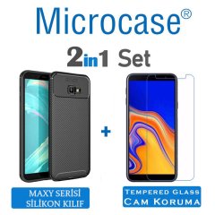 Samsung Galaxy J4 Plus Maxy Serisi Silikon Kılıf + CAM (SEÇİN)