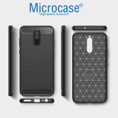 Microcase Huawei Mate 10 Lite Brushed SilikonTPU Kılıf+Tam Kaplar