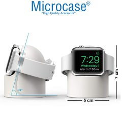 Microcase Apple Watch Tüm Seriler ile Uyumlu Silikon Şarj Standı - AL3570
