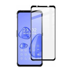 Microcase ZTE Nubia Red Magic 7 Tam Kaplayan Çerçeveli Tempered Ekran Koruyucu - Siyah AL3276
