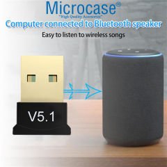 Microcase Mini v5.1 USB Bluetooth Dongle 5.1 Bluetooth Adaptör - AL3077