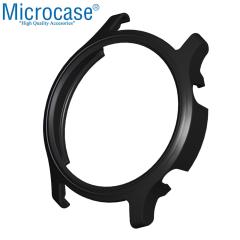 Microcase Haylou RS3 LS04 Slim Sert Rubber Çerçeve Koruma Kılıfı - Siyah