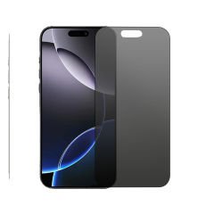 Microcase Iphone 16 Tam Kaplayan Çerçeveli Mat Cam Koruma - AL3124