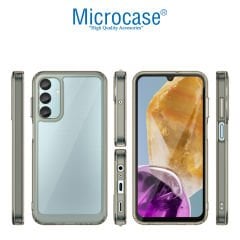 Microcase Samsung Galaxy M15 5G Shield Serisi Darbeye Dayanıklı Yarı Esnek Plastik Tpu Kılıf - AL8100