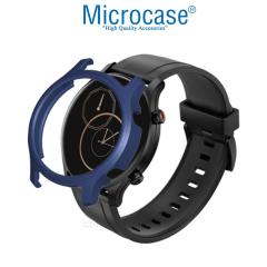 Microcase Haylou RS3 LS04 Slim Sert Rubber Çerçeve Koruma Kılıfı - Lacivert