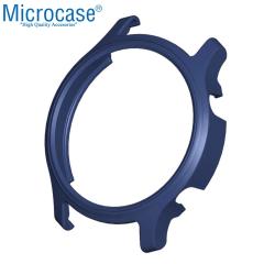 Microcase Haylou RS3 LS04 Slim Sert Rubber Çerçeve Koruma Kılıfı - Lacivert