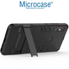 Xiaomi Redmi Note 5 Pro Alfa Armor Kılıf + Tam Kaplayan Cam (SEÇ)
