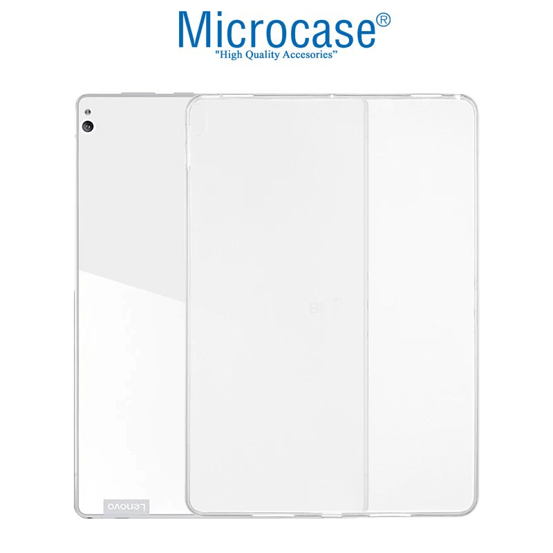 Microcase Lenovo Tab P10 10.1 TB-X705L TB-X705F Silikon Soft Kılıf + (SEÇENEKLİ)